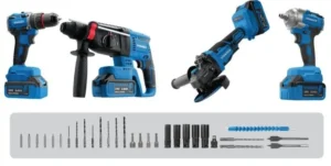 کیت شارژی براشلس چهار عددی ویوارکس VR2404-BCK.(باطری 3 عدد) - Image 2