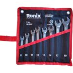 مجموعه آچار یکسر رینگ و یکسر تخت رونیکس مدل RH-2157