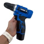 کیت دریل پیچ گوشتی شارژی ویوارکس 12 ولت 40 پارچه دو باتری مدل VR1240-CDK - Image 7
